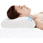 X12 Almohada Ortopédica  Cervical Terapéutica Memoria Cuello Blanco