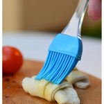 Set De Brocha Y Mezquino De Silicona Con Mango De Acrílico Variados