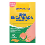 Pack 50 Parches Correctores Reparador De Uñas Encarnadas
