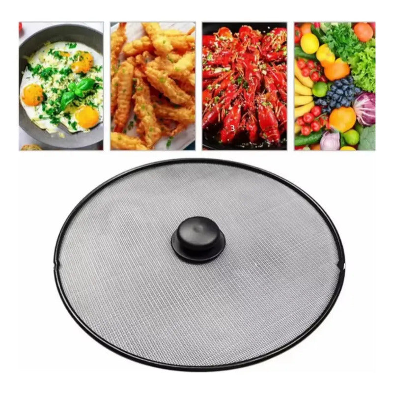 Tapa De Malla Para Sartén Aprueba De Salpicaduras 19cm