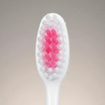 Cepillo De Dientes Higiene Dental Mango Ergonómico Con Tapa Fucsia