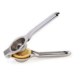 Exprimidor Manual Para Zumo De Limón De Acero Inoxidable Plateado