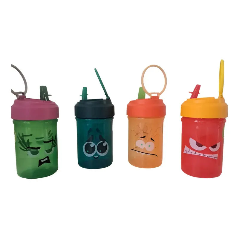 Botella Redonda Intensamente 500 Ml Color Emociones Envidia