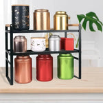 Organizador Repisa De Cocina Gabinetes Repisa Doble 34x21x38