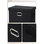 X2 Caja Organizadora Con Tapa De Tela Plegable Mediana