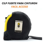 Cinta Métrica 5m/25mm Huincha Medir Retráctil Tipo Goma X3