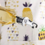 Botella Dispensadora Aceite Vino Especias Con Tapón 500ml X2