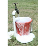 Balde Plastico Con Manilla Resistente Y Practico 10 Litros Rojo
