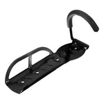 Soporte Porta Bicicleta Para Muralla Colgador De Bicicleta Color Negro