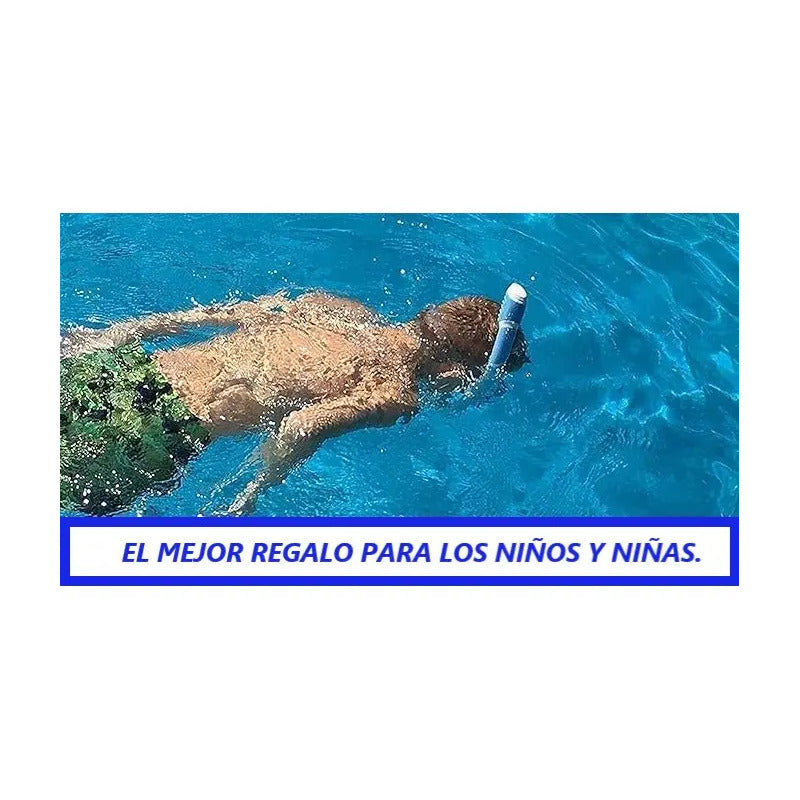 Kit Lentes De Agua Snorkel Gualetas Accesorios De Buceo