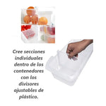 Organizador De Cocina Refrigerador Con Divisiones