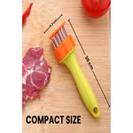 Ablandador De Carnes Con Resorte Manual De Acero Inoxidable