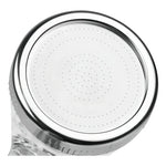 Ducha Spa Purificadora De Agua Con Cabezal Transparente Y 2 Niveles De Presión Brillante