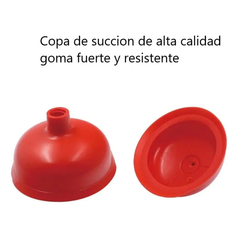 Sopapo Destapador Cañerías Para Baños Alta Presión Drenaje