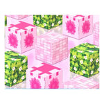 Cubos Bloques Magneticos Minecraft De Construccion 82 Piezas 82 Castillo