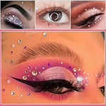 Pegatinas Gemas, Autoadhesivas Joyas Para La Cara Temporales