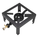 Cocinilla A Gas Camping 1 Plato Color Negro Acero Portatil