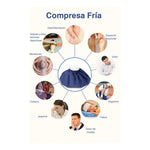 Bolsa Térmica Hielo Lesiones Agua Fría O Caliente Color Azul Azul