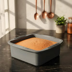 Molde  Tortera  Alta De  Silicona Apta Horno  24cm  Cuadrada