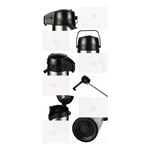 Termo Sifon Acero Inoxidable Vidrio 1.9ltrs Frio Caliente Acero