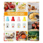 Mini Botellas Exprimibles Salsas Portátil Lonchera X4