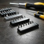 Set Juego Destornillador Crique 32 Piezas Alargue Perilleros