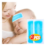 Parche Gel Frio Para Bajar Fiebre Adultos Y Niños 12x5 Cm