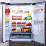 Pack X2 Organizador De Bebidas Lata Para Refrigerador Bebida Transparente