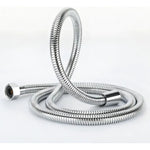 Manguera Ducha Flexible 2m Metal Cromado Plateado