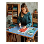 X2 Tabla De Cortar Líneas Rejilla A3 Pvc Mat Papel Autocurat