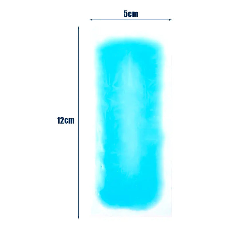 Parche Gel Frio Para Bajar Fiebre Adultos Y Niños 12x5 Cm