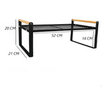 Repisa Organizadora De Hierro Rack Organizador Cocina O Baño