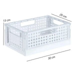X4 Cestas Organizadoras Plegables Almacenamiento 30x20x13