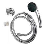 De Ducha Teléfono Manguera Soporte Cromado Acero Inox X2 Kit