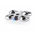 Drone Brushless Irm Con Cámara, Pantalla Lcd Y Giro 360 Para Vuelo Estable Gris