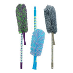 Plumero Retractil Limpiador Polvo Extensible Mango 70-120cm Variado