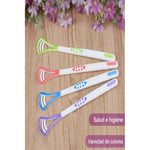 X2 Limpiador Lengua Raspador Lengua Higiene Higiene Oral A Disposicion