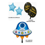 Pack De 5 Globos  Diferentes Diseños Infantil Decoración