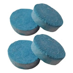 4 Pastillas Inodoro Wáter Cloro Azul Taza Tanque Poceta