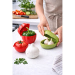 Set 4 Contenedores Conservación Frutas Verduras Refrigerador Varios