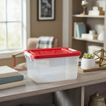 Caja De Plastico Organizadora 14 Litrs Con Broche Vitalplast