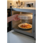 Tapa Horno Microondas Cocina Organización Comida 25cm