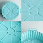X3 Piezas Molde Silicon Freidora Aire Circular Reutilizable Surtidos