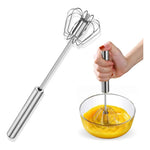 Batidor Mezclador Semiautomático De Resorte Mecánico 26 Cm