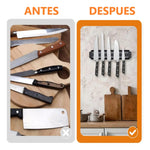 Soporte Magnético Para Cuchillos Con Doble Imán 50cm