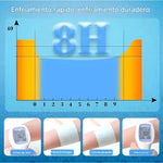 Parche Gel Frio Para Bajar Fiebre Adultos Y Niños 12x5 Cm