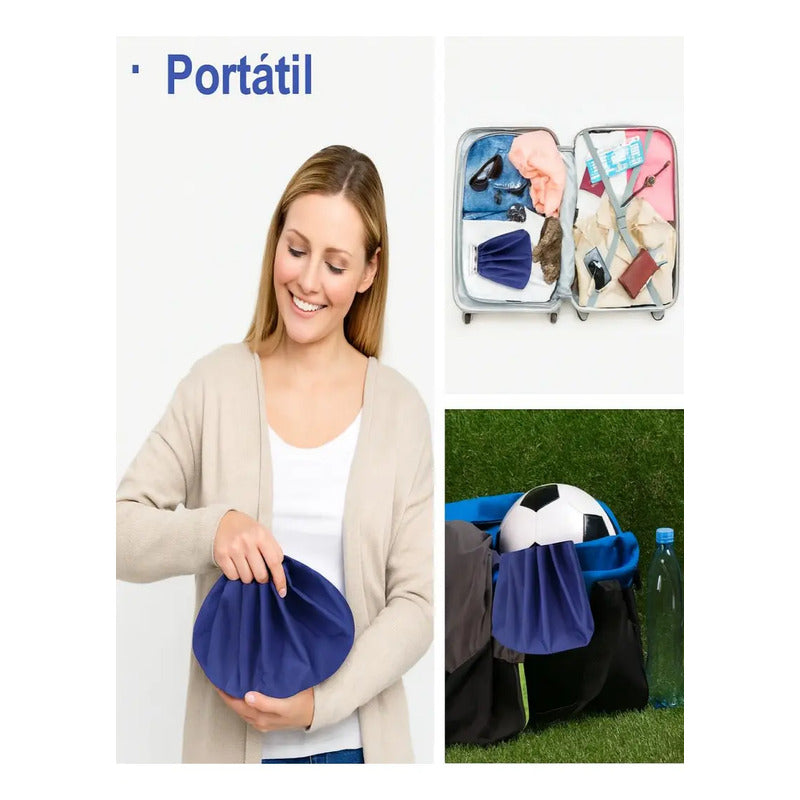 Bolsa Térmica Hielo Lesiones Agua Fría O Caliente Color Azul Azul