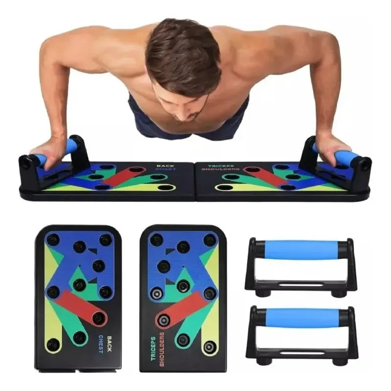 Tabla Para Flexiones Multiuso Barras Negro