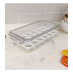 Organizador De Huevos Caja Para 18 Huevos Para Refrigerador  Transparente