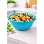 X2 Bowl Plastico Ensaladera Multiuso Para Cocina Resistente Turquesa